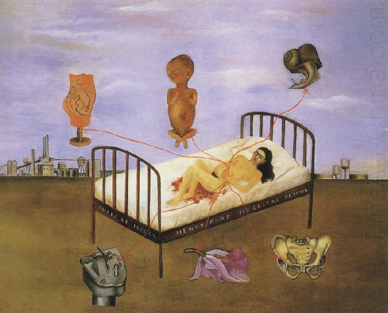 Frida Kahlo The hospital china oil painting image